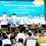 Bupati Asmar Tegaskan Komitmen Jaga Ketahanan Pangan Meranti di Rakornas Kementan Jakarta