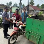 Sentuhan Kasih di Jumat Berkah, Kasat Resnarkoba Polres Batu Bara Santuni Warga dan Sosialisasi Bahaya Narkoba