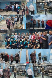 Ketum Rel MBG dan Azis Gagap Tinjau Dapur SPPG Sidorejo Medan Tembung