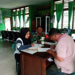 Babinsa Koramil 04/Pinangsori Perkuat Komsos